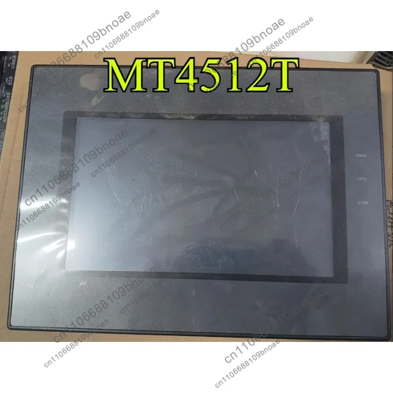 Touch screen MT4512T, supports RS232/485 communication and Ethernet.   tested OK