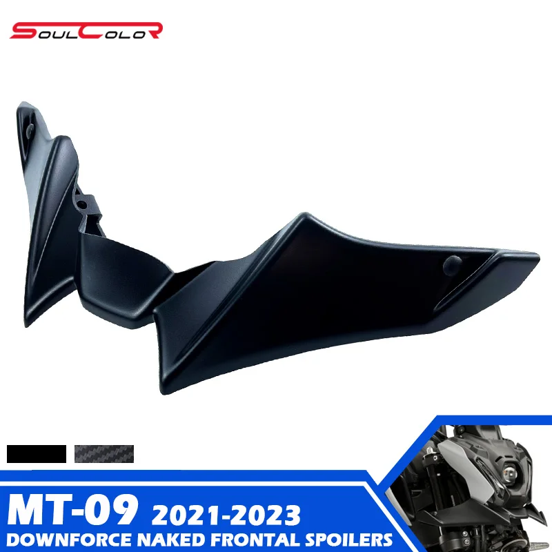 For YAMAHA MT-09 SP 2021 2022 2023 MT09 21-23 Motorcycle Sport Downforce Naked Forntal Spoilers Aerodynamic Wing Deflector