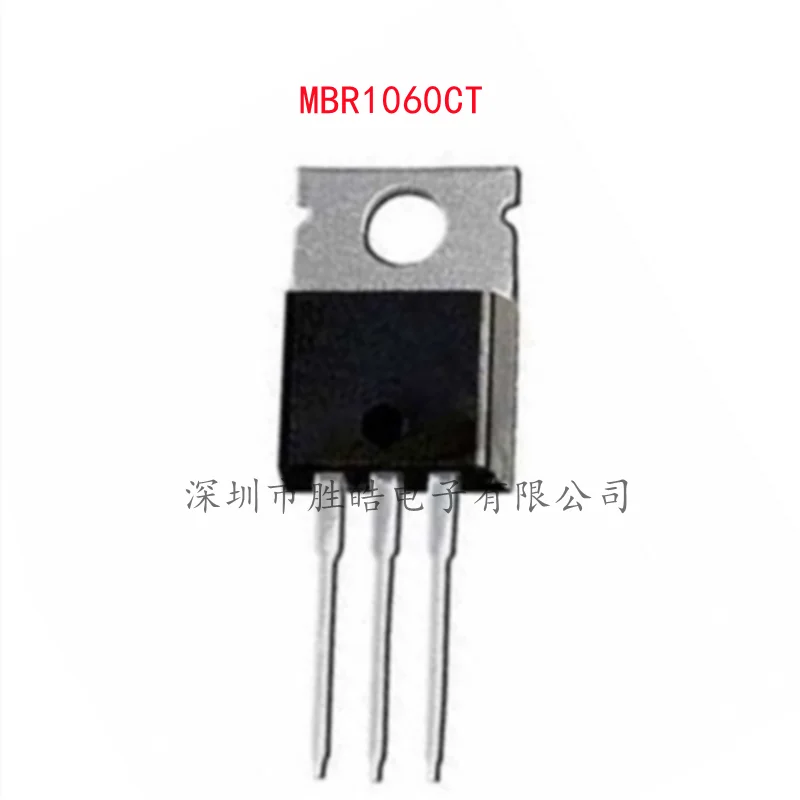 

(10PCS) NEW MBR1060CT MBR1060 10A60V Schottky Diode Straight Into The TO-220 MBR1060CT Integrated Circuit