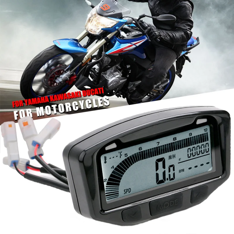 Motorcycle Steam Digital Speedometer Tachometer Odometer For BETA GAS GAS HONDA HUSABERG HUSQVARNA KTM SUZUKI REIJU Trail Tech