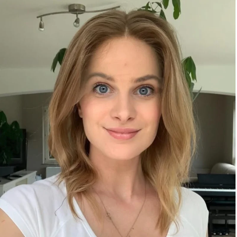 

Honey Blonde Lace Front Wig Heat Resistant Natural Synthetic Lace Front Wig With Light Brown Blonde Mix Wig For Woman Short Wavy