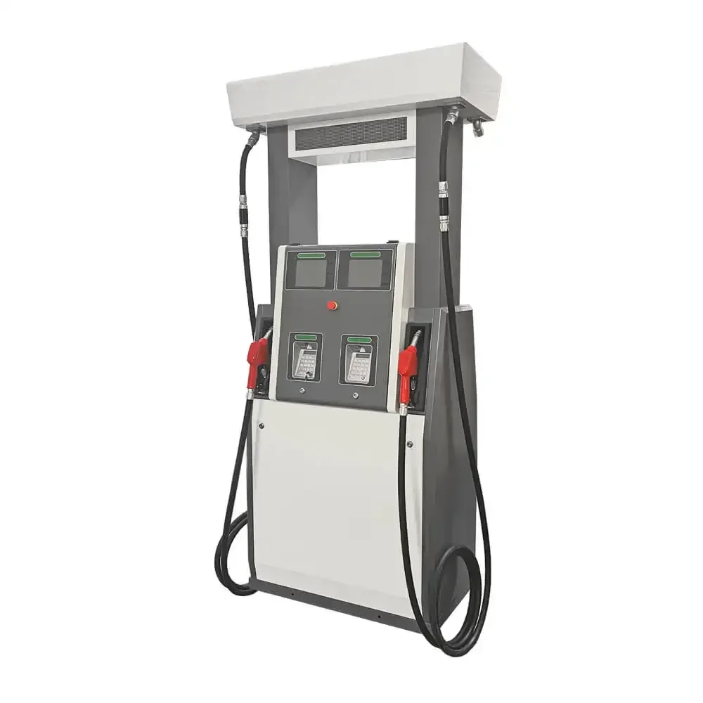 for 2.1m Height Big Flow Rate Double Nozzle Diesel Gasoline Fuel Dispenser