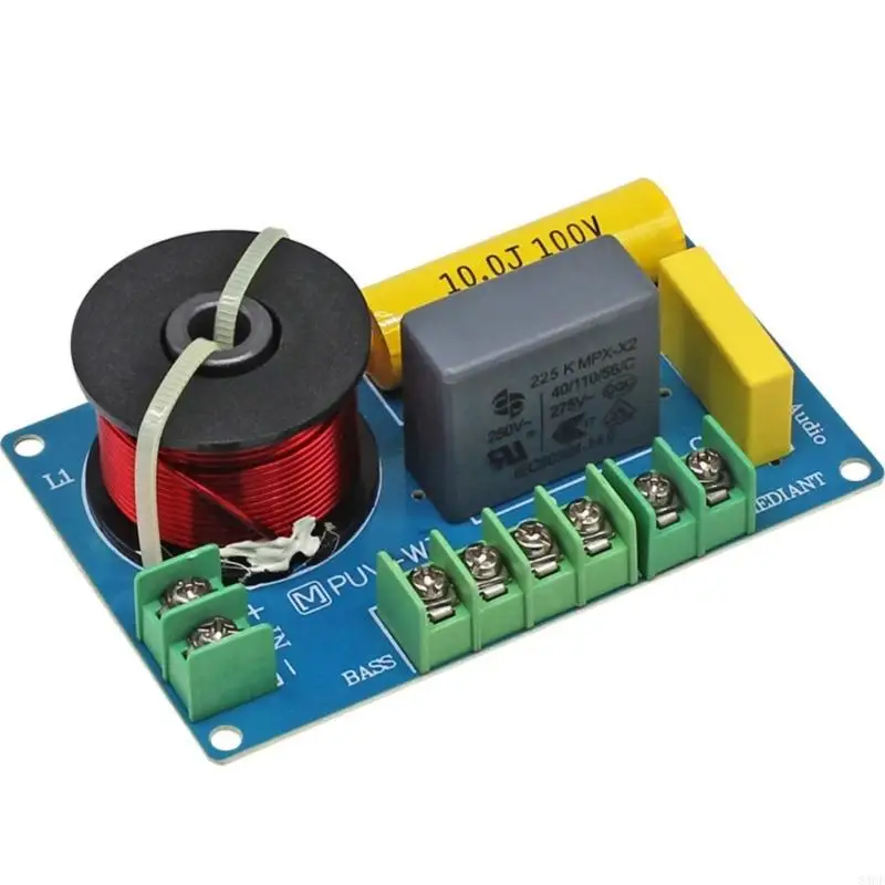 Plugs Play High Middle Low Speaker Crossovers For DIY Enthusiasts No Soldering Need 83CF