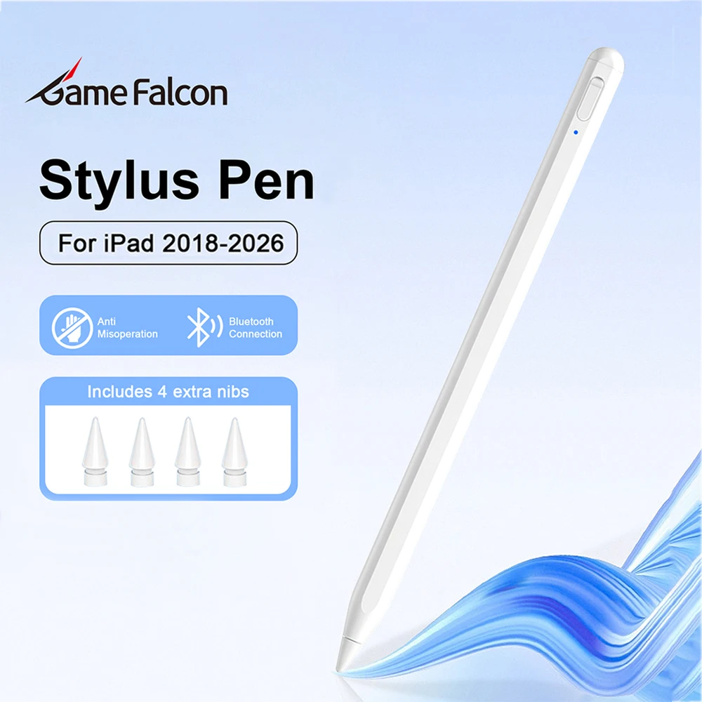For iPad Apple Pencil Air 11 M3 M4 A16 11th 2026 Pro 12.9 13