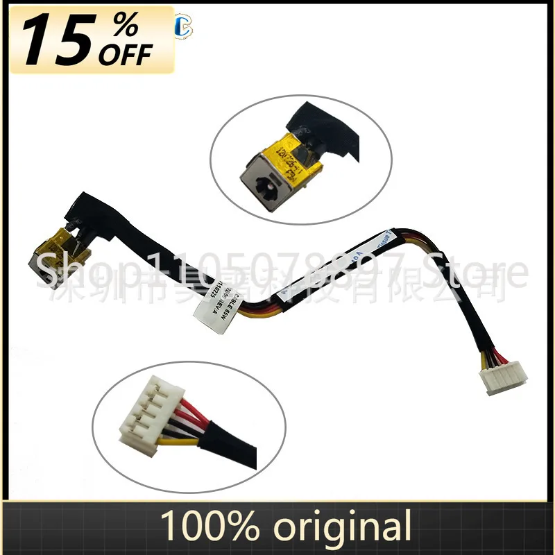 Conector de alimentação DC para HP Compaq Presario V3000 C700 A900 A916