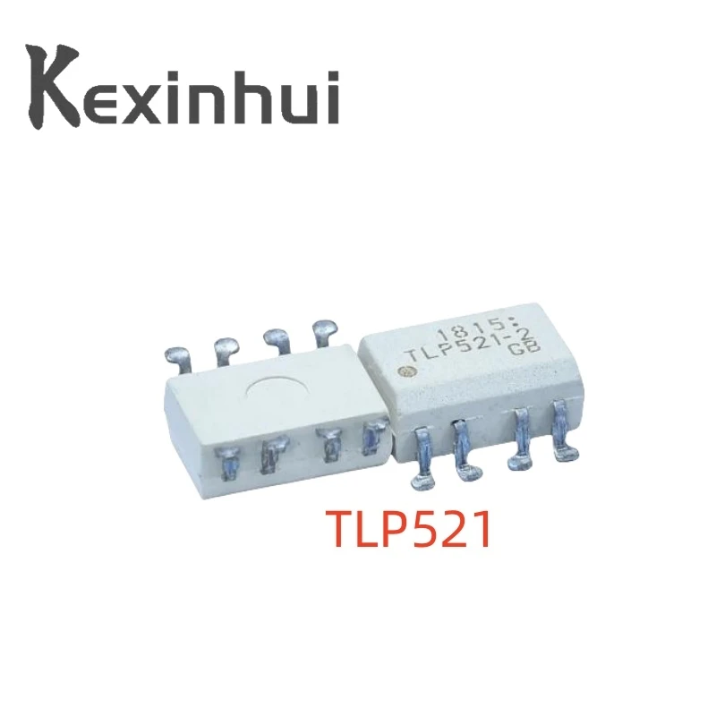 10pcs/lot New original TLP521 TLP521-2GB/GR SMT SOP8 two-way coupling light foot