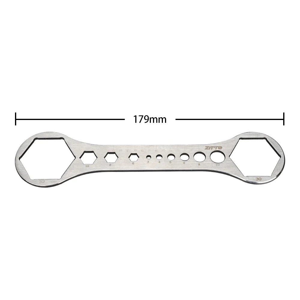 ZTTO MTB Suspension Fork Cap Installation Remover Repair Allen Wrench Socket 24mm 26mm 27mm 28mm 30mm 32mm Bottom Bracket Tool