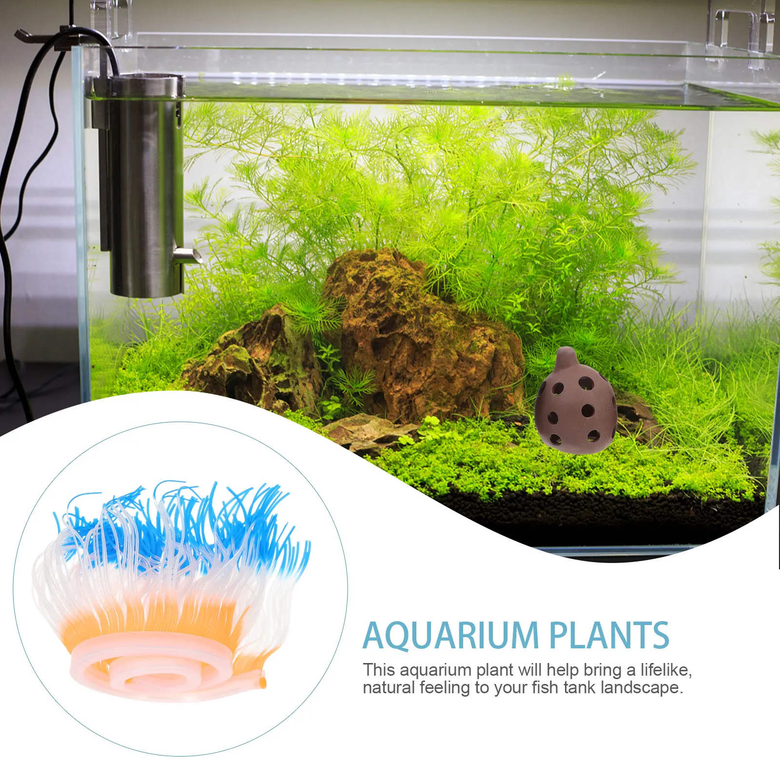 

Artificial Coral Decoration for Fish Tank Reef Aquarium Accessory Decorations Sculpture