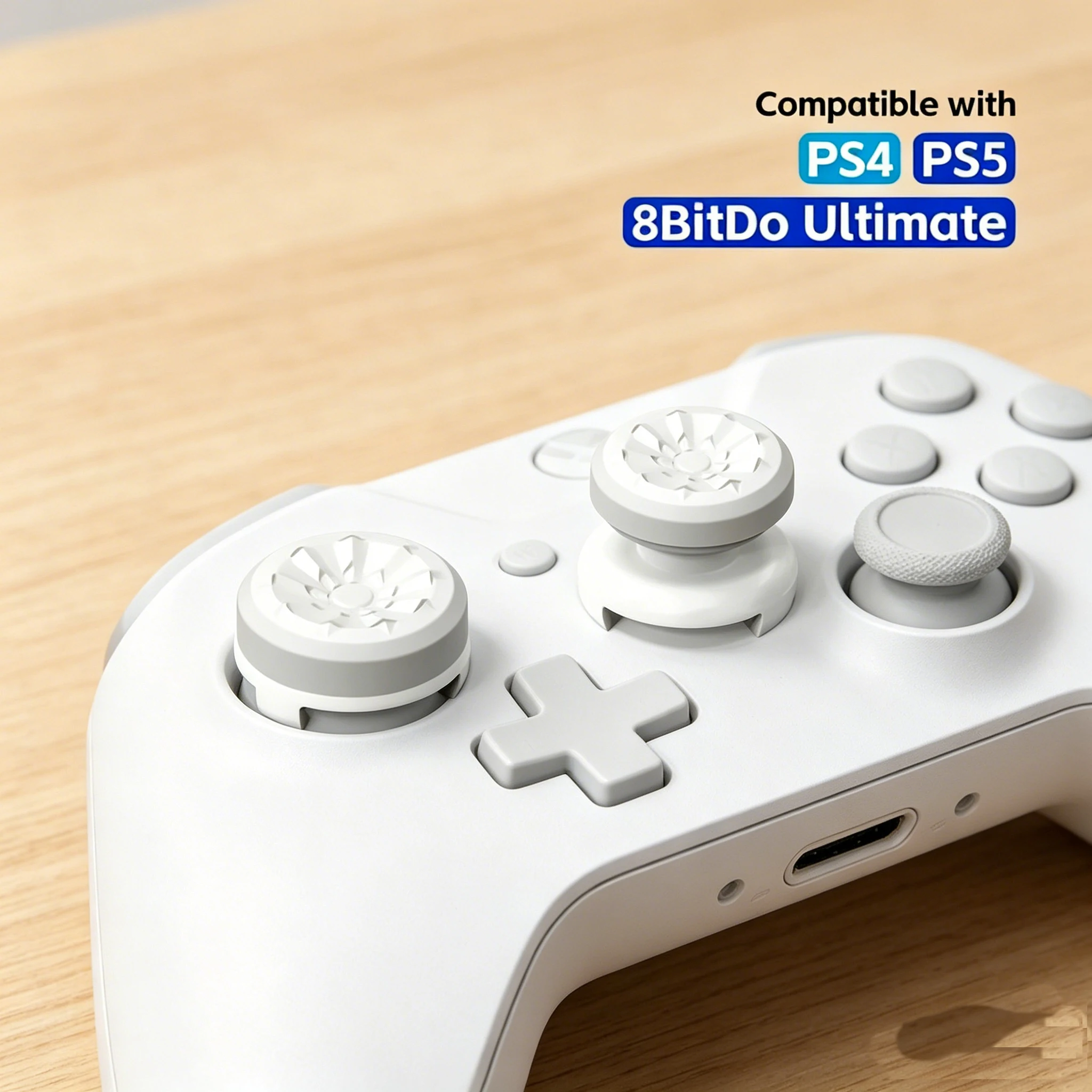 Fundas de Silicona para Pulgares, Paquete de 2, Antideslizantes, de Alto Rendimiento, para Controles de PS5, PS4, Galaxy Joystick