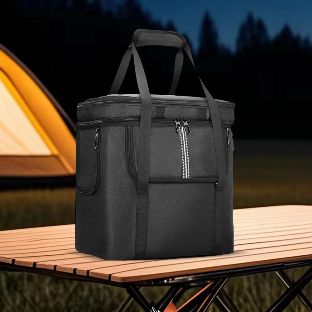 

Carrying Case for BLUETTI Portable Power Station AC180 Case Travel Storage Bag Protective Case with Shoulder Strap & Handle