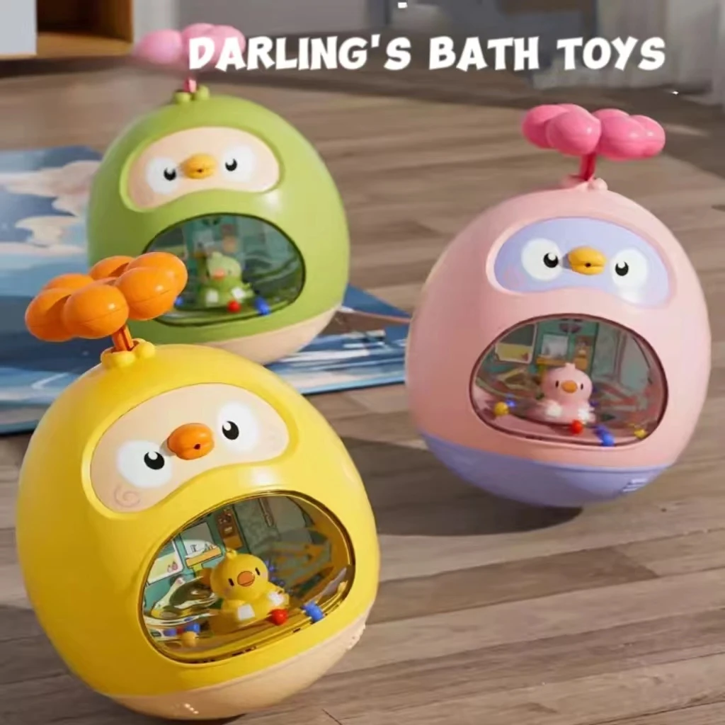 

Baby Bath Toy Amphibious Cute Fun Spray Water Tumbler Toy Water Bathtub Pool Beach Kids Baby Toys 12 Months Bathing Bathroom