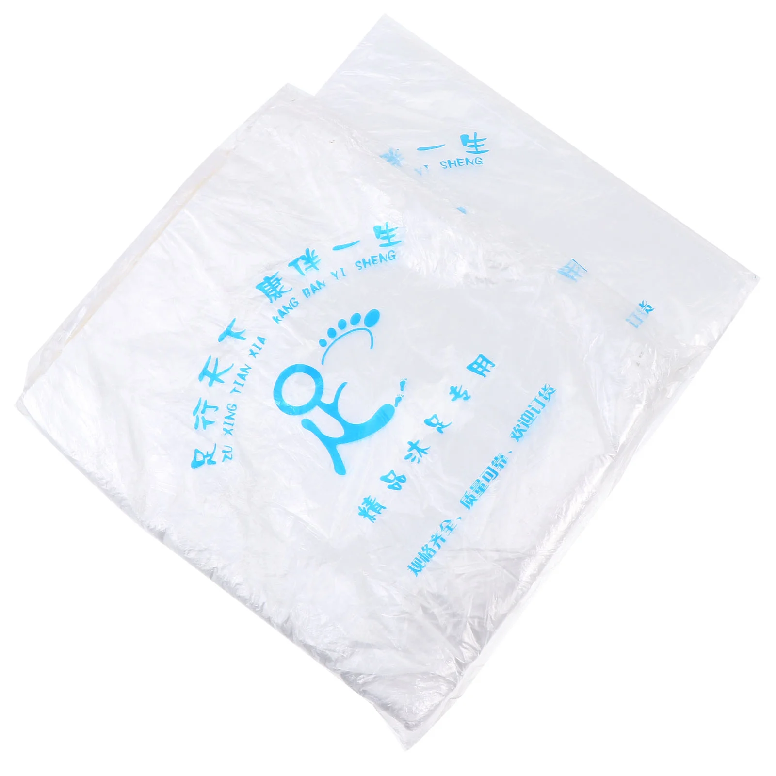 

170 Pcs Foot Bath Bag SPA Lining Foot-care Soaking Pouch Pedicure Supplies Plastic Bags Washing Child