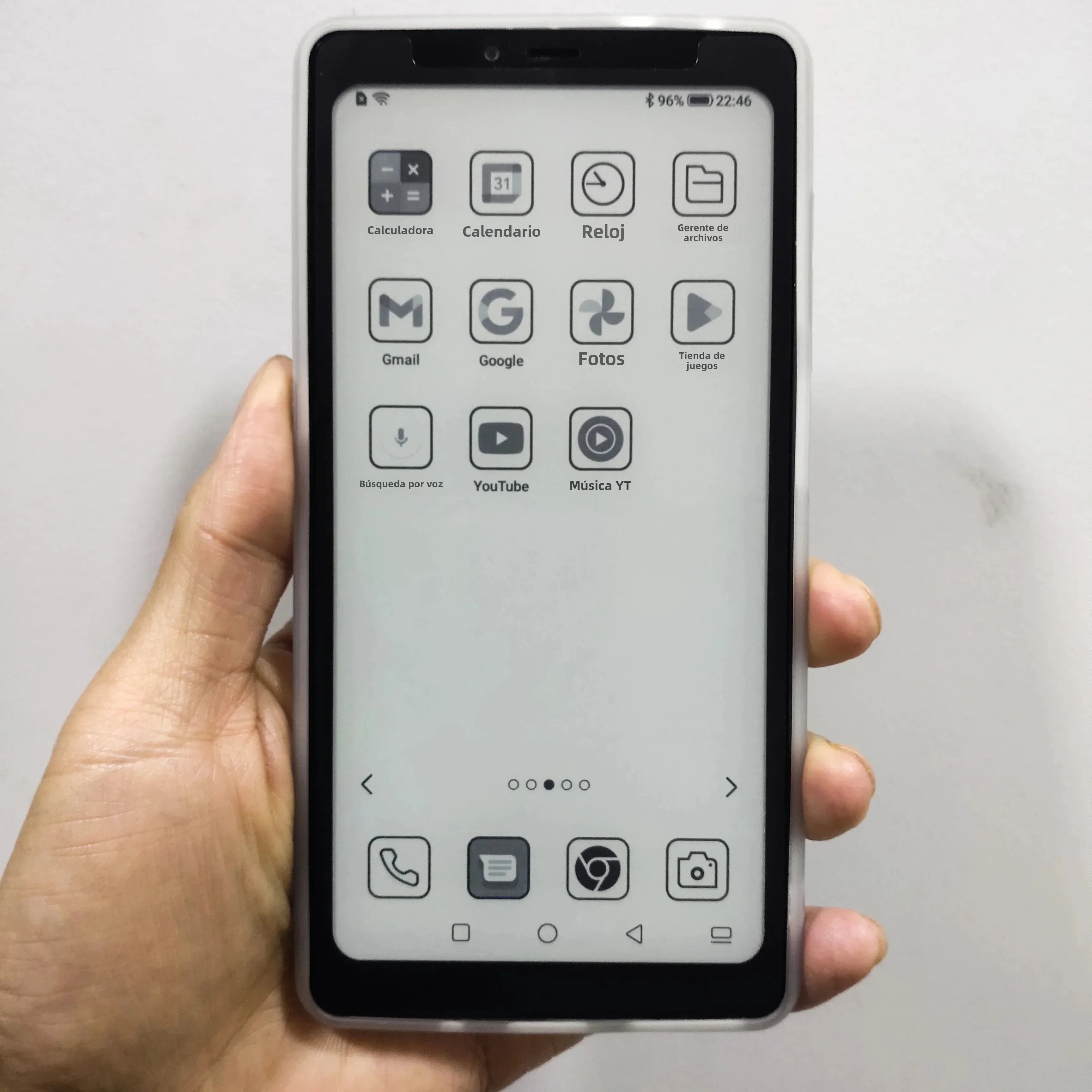 Hisense A9 E-Ink Display Phone Lector de libros electrónicos de 6 
