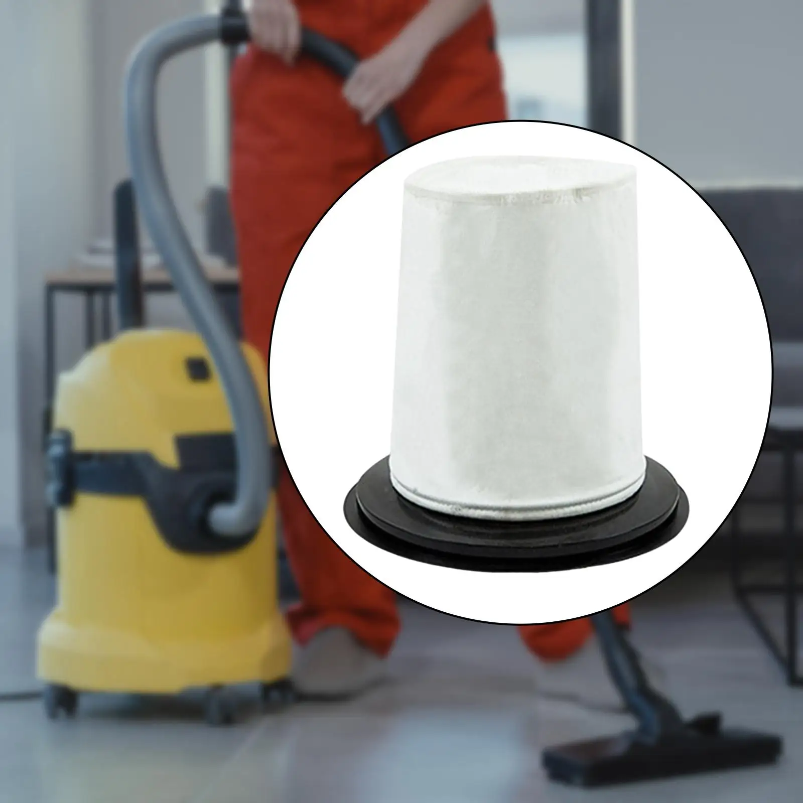 Saco de pó 30l reutilizável não tecido substituição aspirador pó sacos de filtro saco separado para aspirador de pó industrial ar limpo