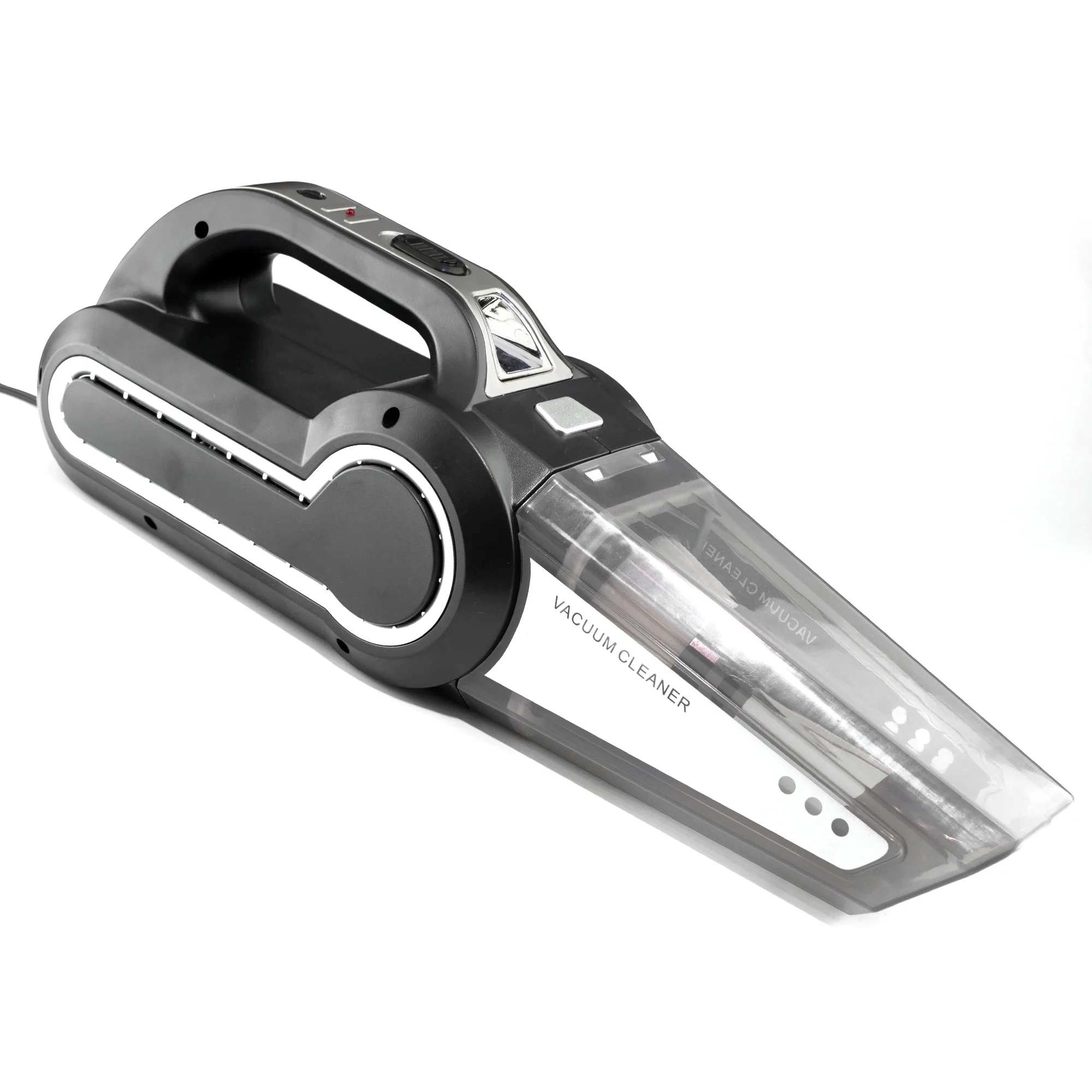Vehicle Vacuum Cleaner High Power 12V Auto Car Dry Wet Dual Purpose Multifunctions Refueling Lighting Pressure Measurement