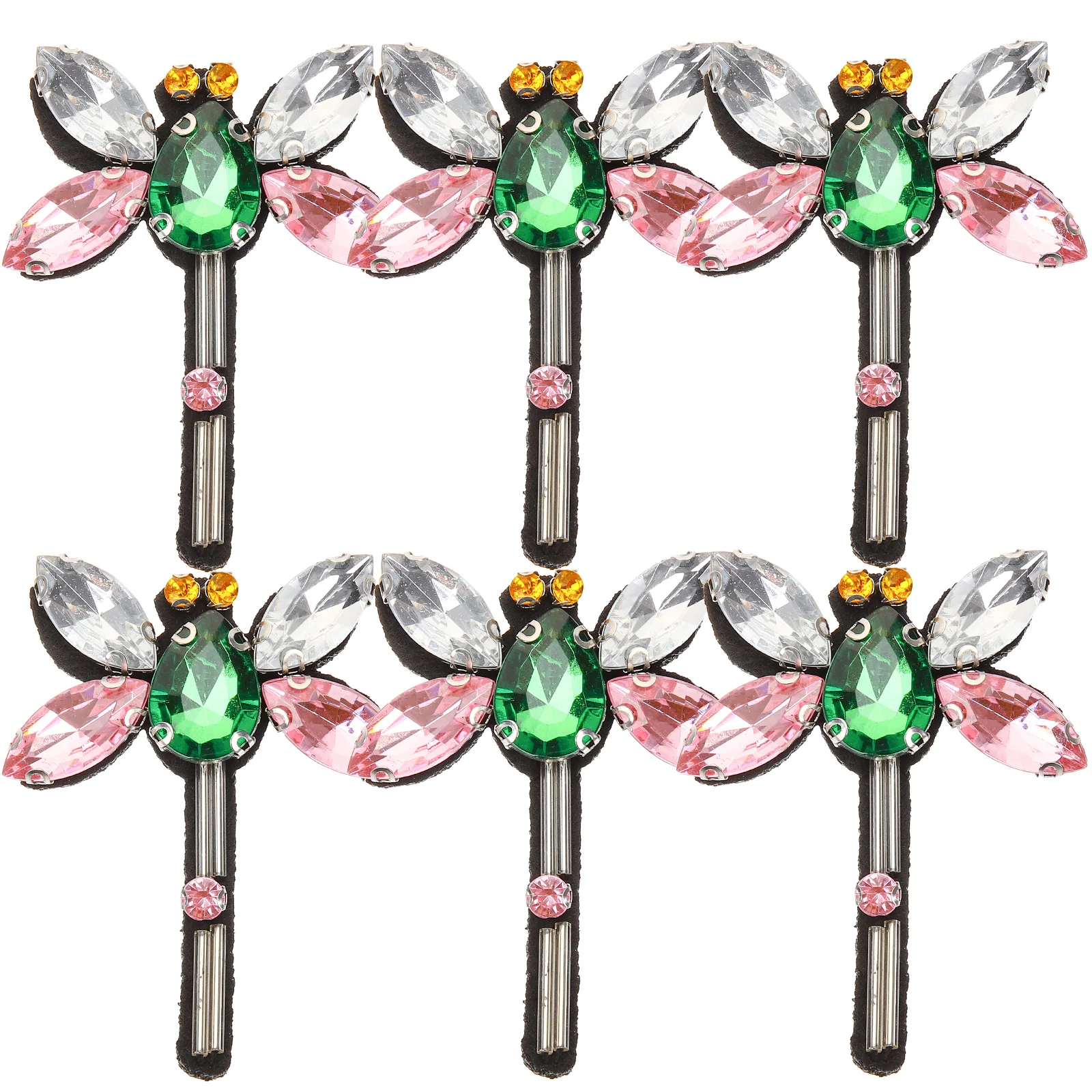 

6Pcs Animal Decorative Rhinestone Patches DIY Applique for Clothing Jackets Bags Hats Craft Repair Rhinestone Patch