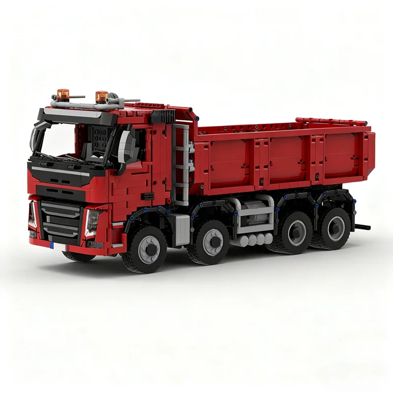 3384 قطعة MOC فولفويد Fm شاحنة قلابة النموذج الفني اللبنات ألعاب البناء تجميع لتقوم بها بنفسك هدية الكريسماس فكرة الإبداعية