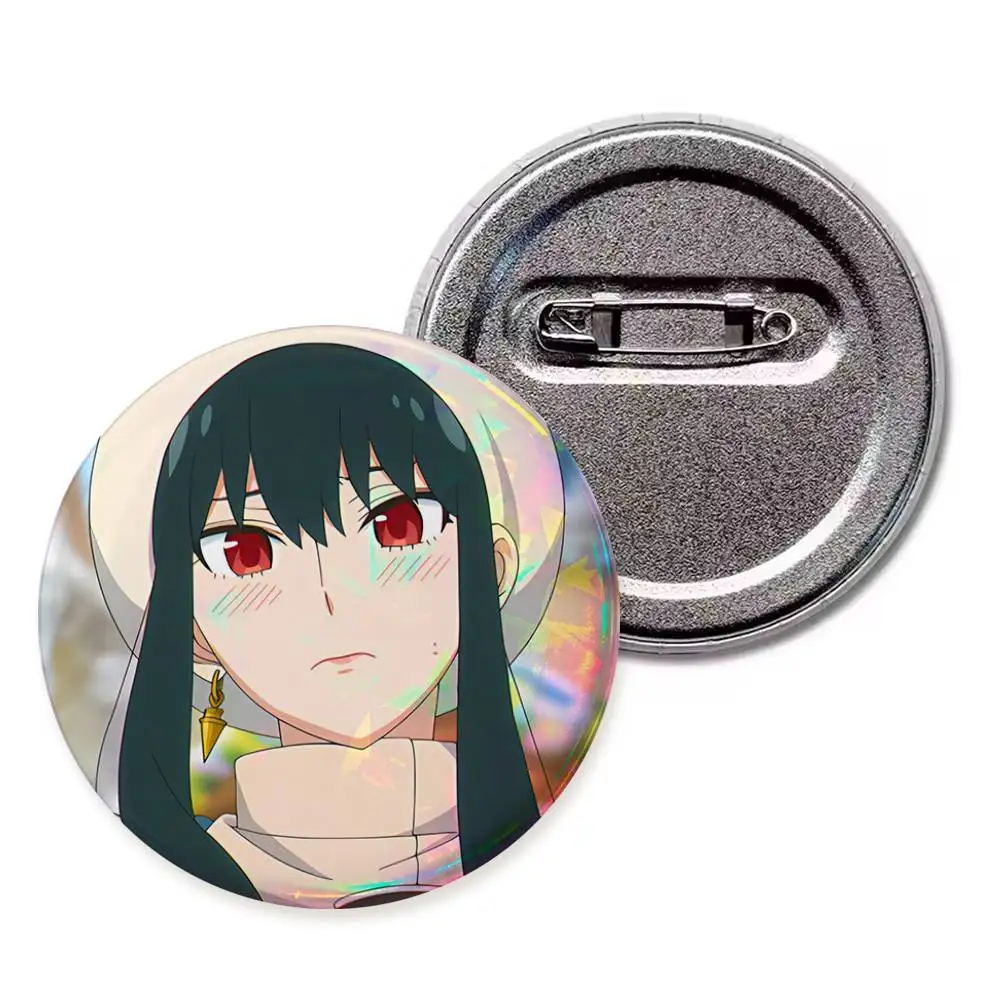 Y-or F-orger Anime round badges, brooches, clothing accessories, birthday gifts, anime conventions