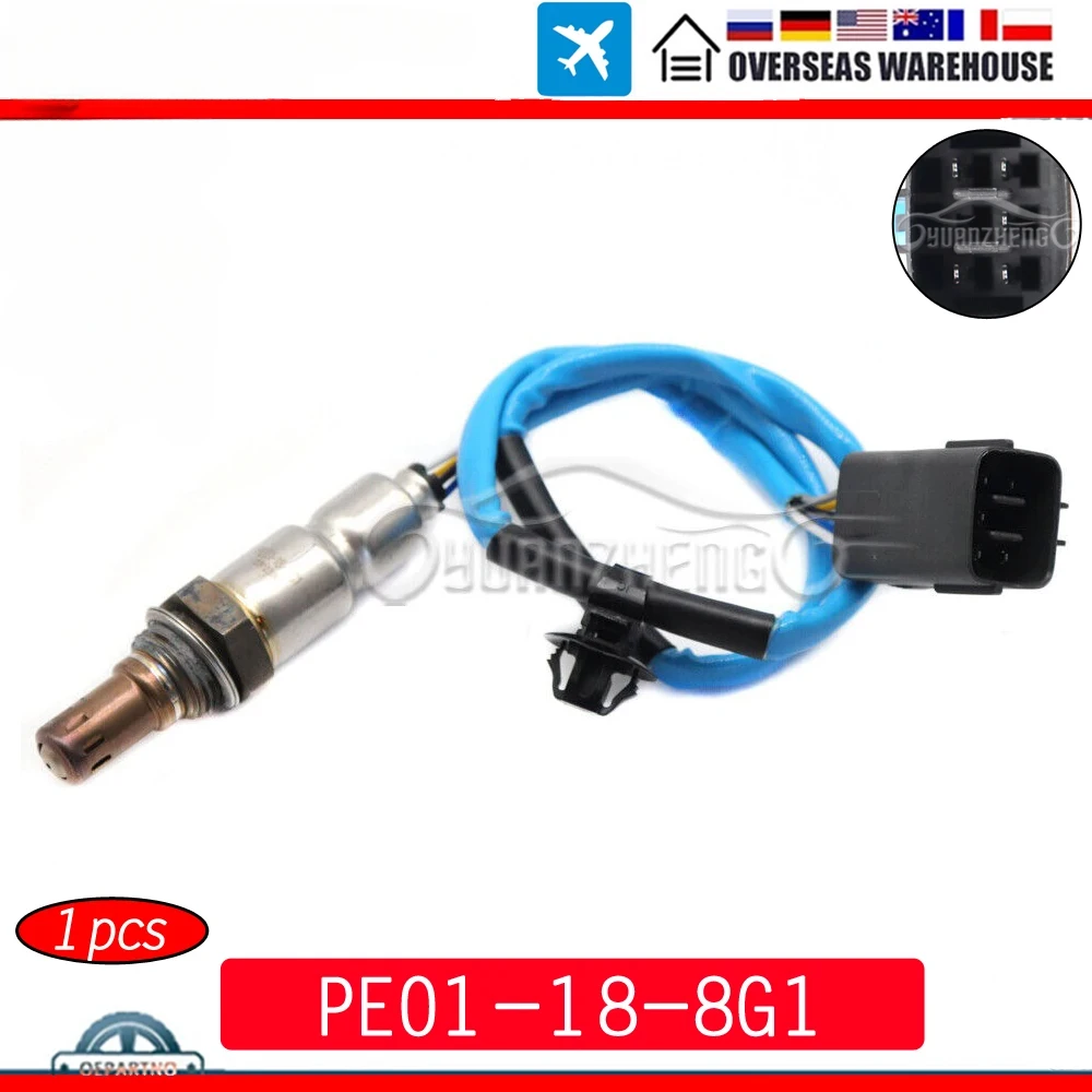 

Upstream Front Air Fuel Ratio Lambda O2 Oxygen Sensor for Mazda 3 6 CX5 2.0L 2.5L L4 2013-2018 PE13-18-8G1 PE01-18-8G1
