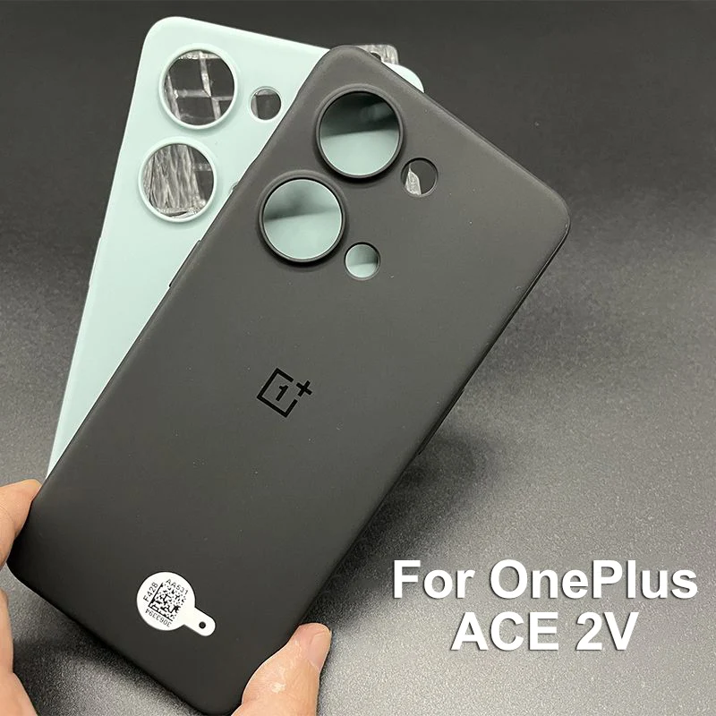 Original Phone Case For OnePlus ACE 2V Original Silicone Capa For OnePlus ACE2V 5G Soft Cover For OnePlus ACE 2 V Funda 1+ACE 2V