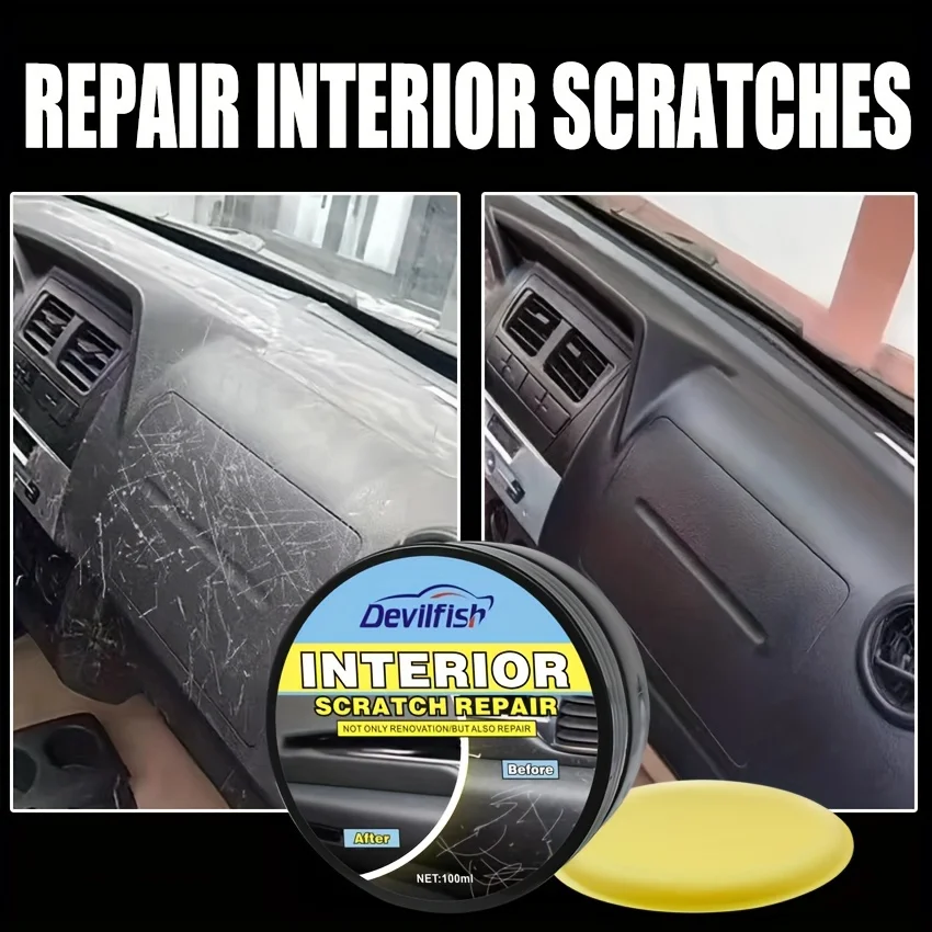 

Комплект для ремонта внутренних царапин, автомобильные пластиковые детали и ремонт приборной панели, автодетализация и обслуживание, чистка автофургона