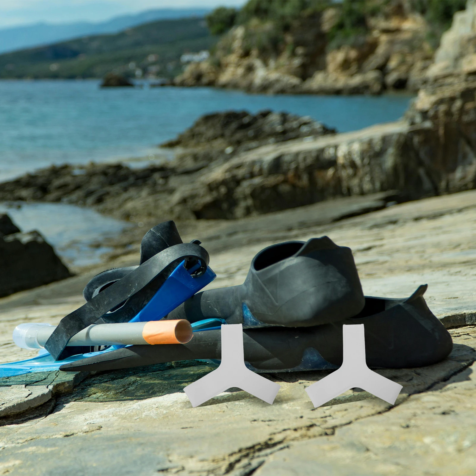 

1 Pair Silicone Diving Fixing Straps Heel Ankle Bands Replacement For Frog Fins Durable Flexible Fins Fixed Bands Swimming