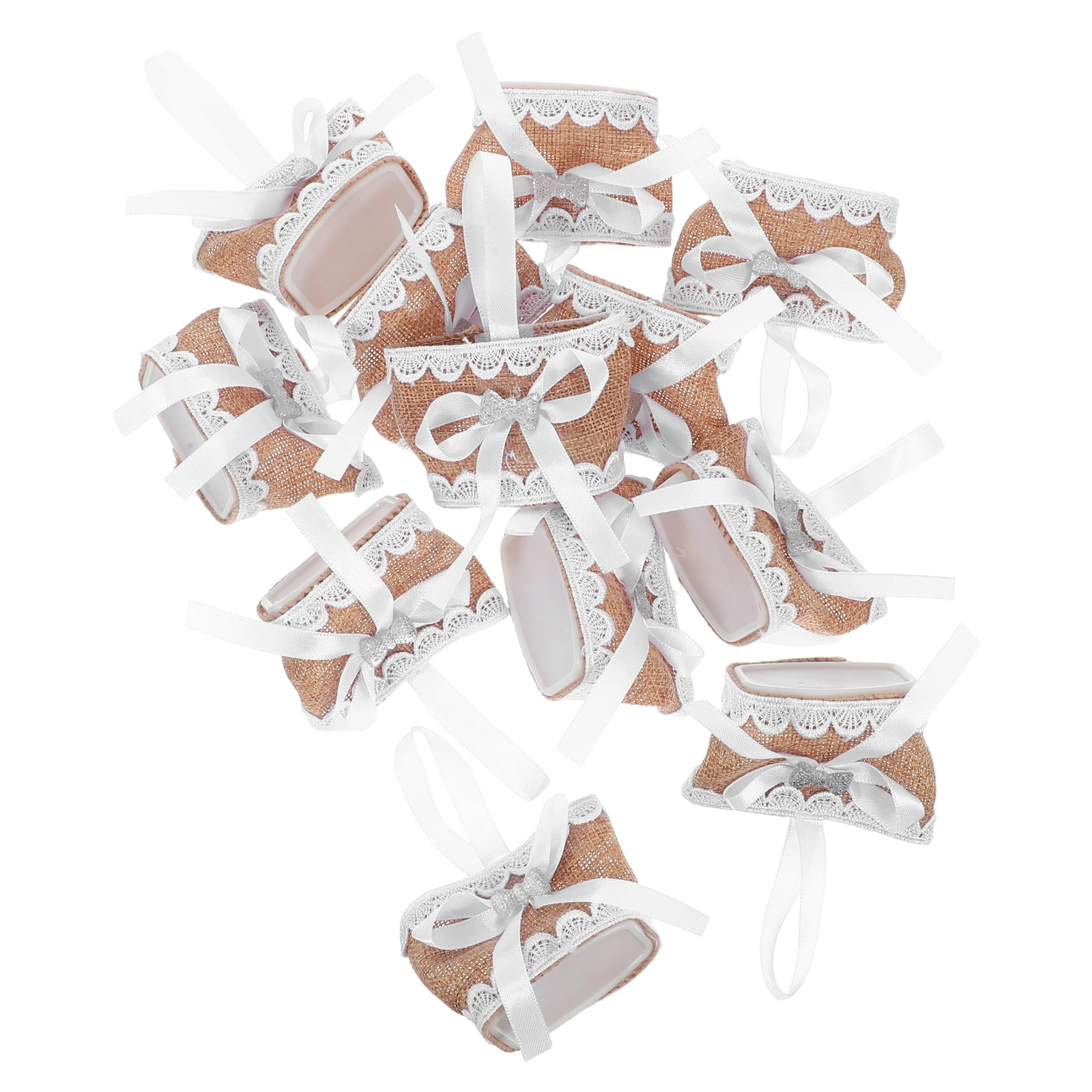 

12pcs Wedding Favor Bags Linen Small Candy Storage Present Bags for Birthday Bridal Shower Anniversary Party Favor Boxes
