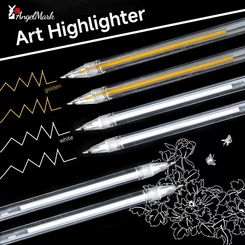 

3Pcs 0.8mm Oily White Marker Pen Graffiti Pens Waterproof Permanent Gel Pencil Tire Painting Notebook Environmental Pen