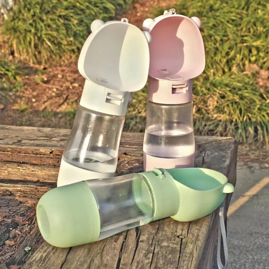 

Pet outdoor portable cat and dog drinking cups, cat and dog bottles, outdoor water bottles, food storage,food grade pet supplies