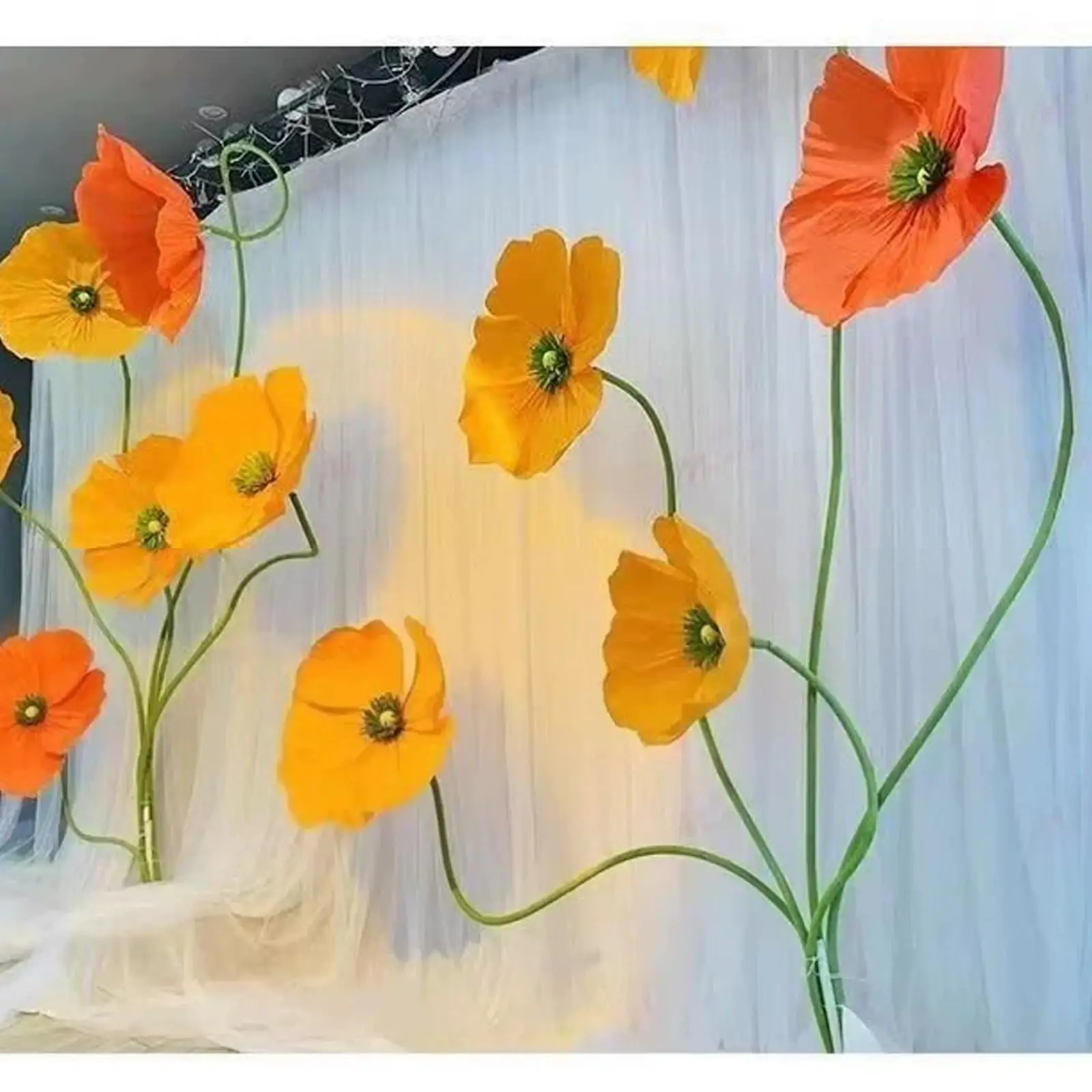 5M/2M Styling-Röhre PVC Aluminium Biegbares Kunststoff-Formrohr Große Kunstblumenstiele DIY-Requisiten Hochzeits- und Partydekoration – Detail 8