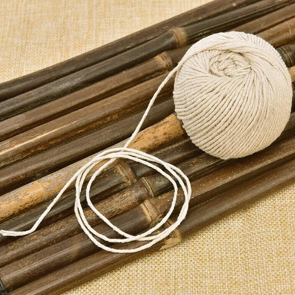 Cooking Tools Butcher's Cotton Twine Meat Prep Trussing Turkey Barbecue Strings Meat Sausage Tie Rope Meat Prep Trussing