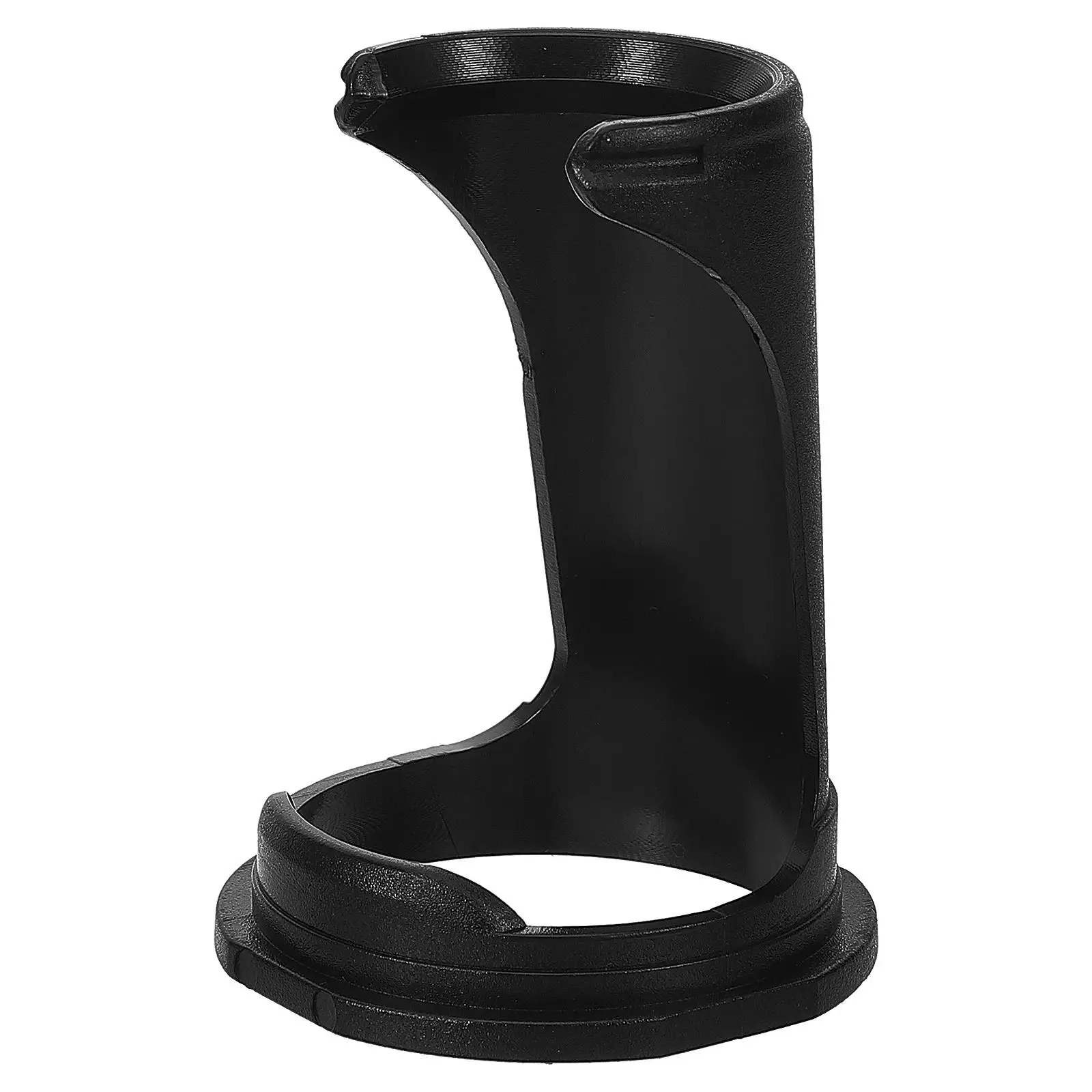 Razor St-soporte para cepillo de afeitar, ganizer, estante para maquinilla de afeitar de Barba de plástico negro, herramienta de afeitadora para baño para hombre, Base resistente y limpia en seco, portátil