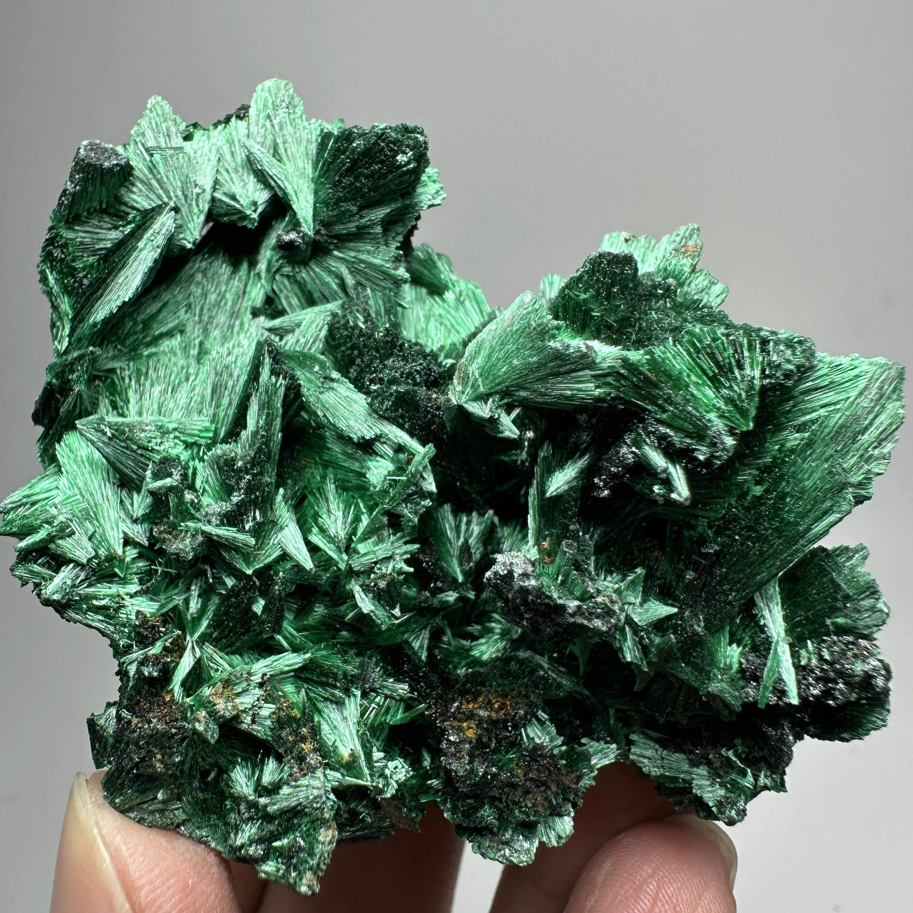 Natural Velvet Malachite Raw Specimen Mineral Collection Precious Crystal Cluster Home decoration gifts