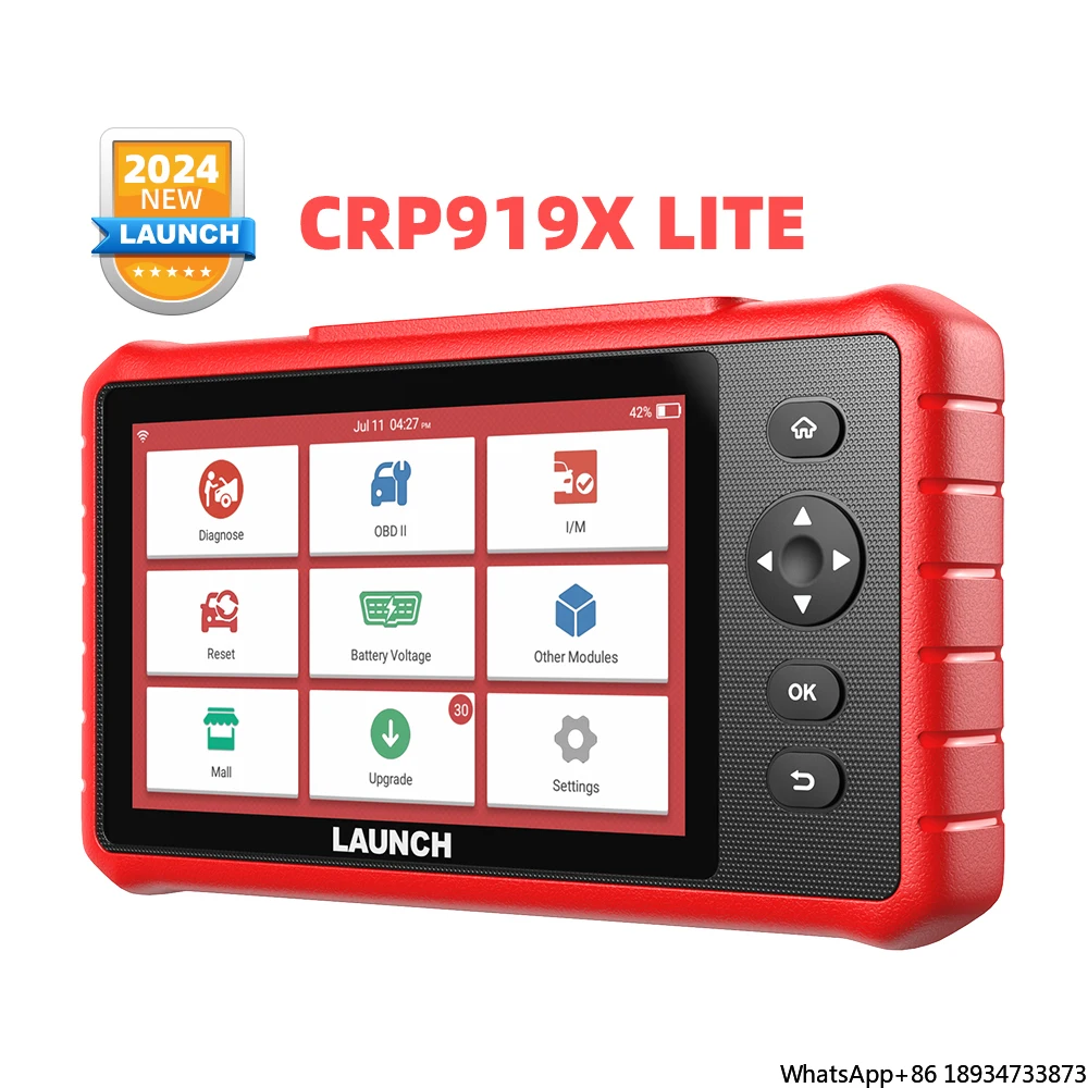 Powerful Code Reader  CRP919X Lite crp919 BT crp919e crp 919 OBD2 Quickly diagnose and troubleshoot car issues scanner