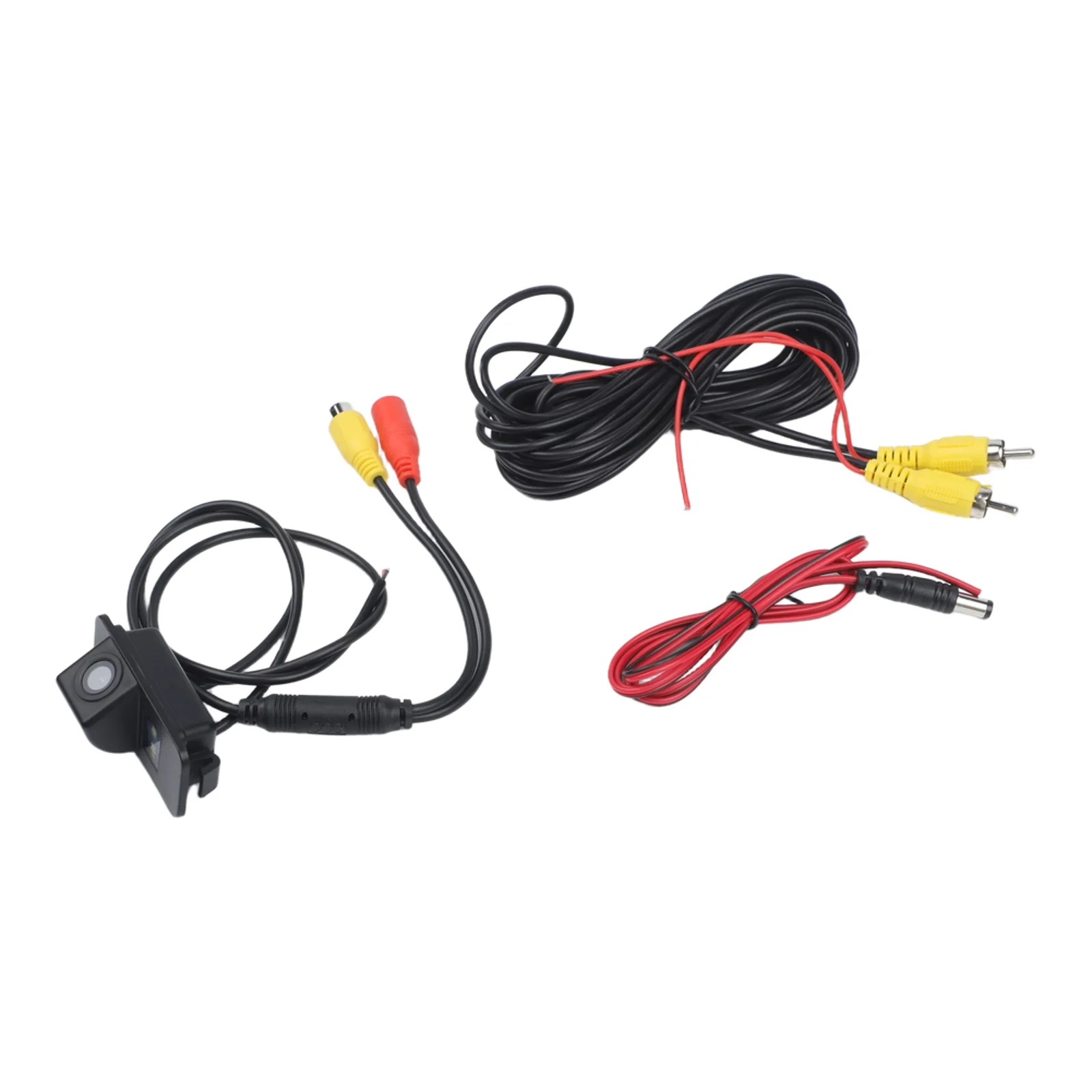 For Ford Focus for fiesta for galaxy Reverse Camera Rear Fit Power Cord Replacement 12V Accessories Black Number Plate Light