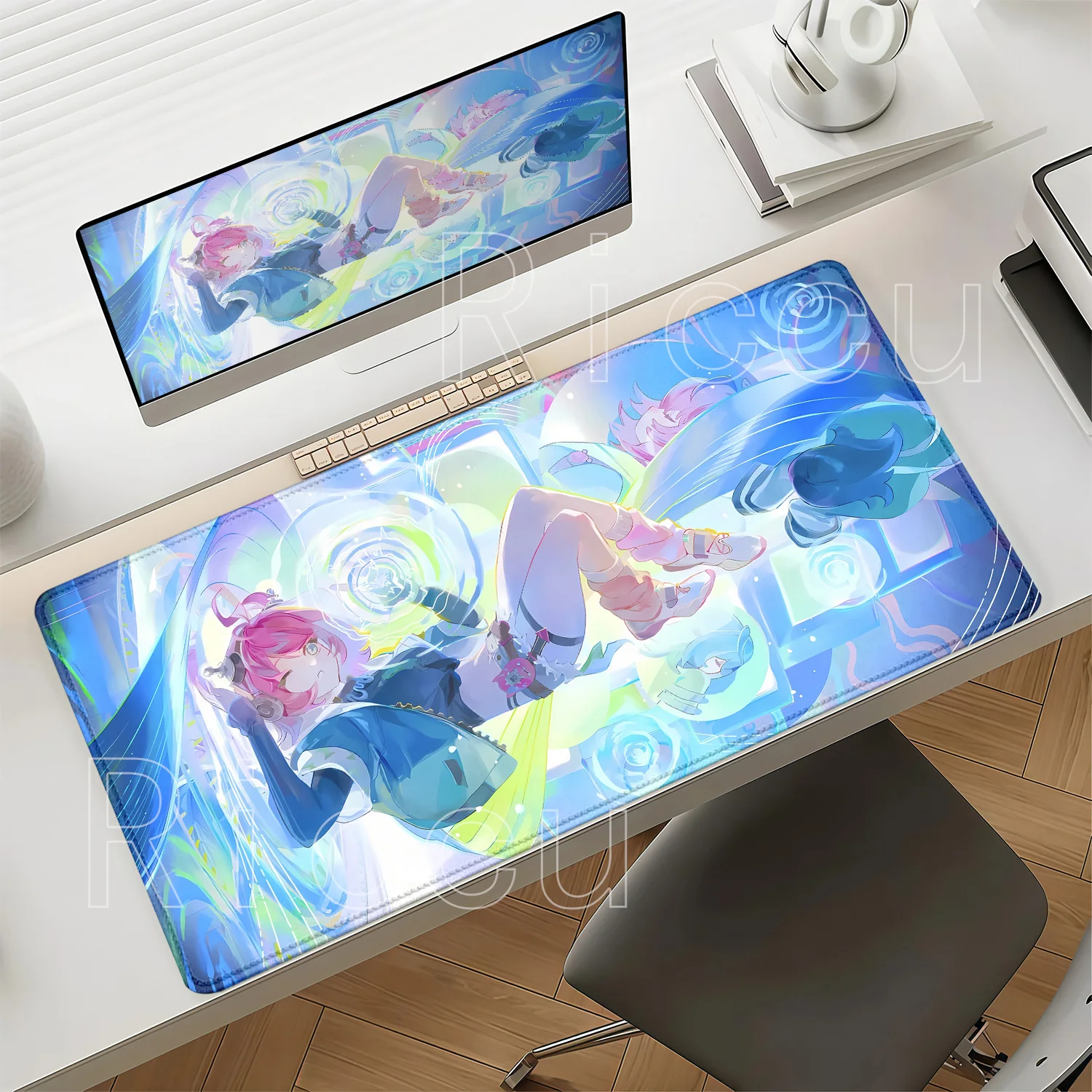 New Linko Gaming Neverness To Everness NTE Anime Girl Mouse Pad NonSlip Rubber Office Mousepad HD Printing Overlock XXL Desk Mat