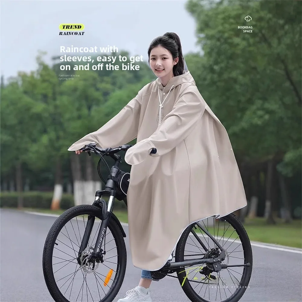 

Молодежный велосипедный дождевик для мужчин, для активного отдыха, велоспорта, поездок на работу, специальное использование, велодождевик для средней школы...