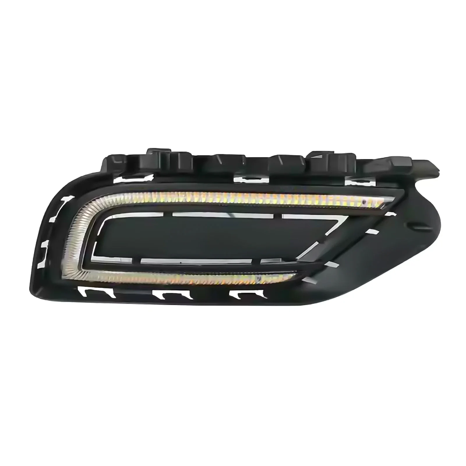 DRL for Volkswagen Bora 2015-2017 Car LED Daytime Running Lights Front Fog Lamp Modification Yellow Turn Signal Decorative Light detail image 3