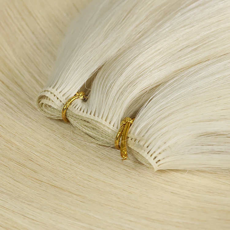 قسط 100% لحمة شعر بشرية شعر ريمي لا شعر قصير مزدوج مسحوب أنيق ينتهي وصلات شعر ألوان 1B/2/4/613 #6