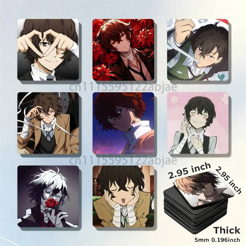 D-Dazai Osamu B-Bungou Stray Dogs Magnet Refrigerator Fridge Sticker for Home Decor DIY Wall Decor