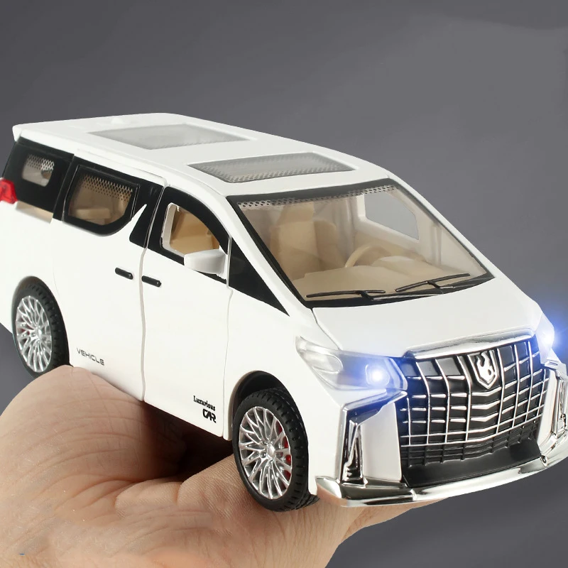 Six Doors Open Alloy Car Model Diecast & Toy Metal Vehicles Model Collection Sound And Light High Simulation Kids Toy Gift