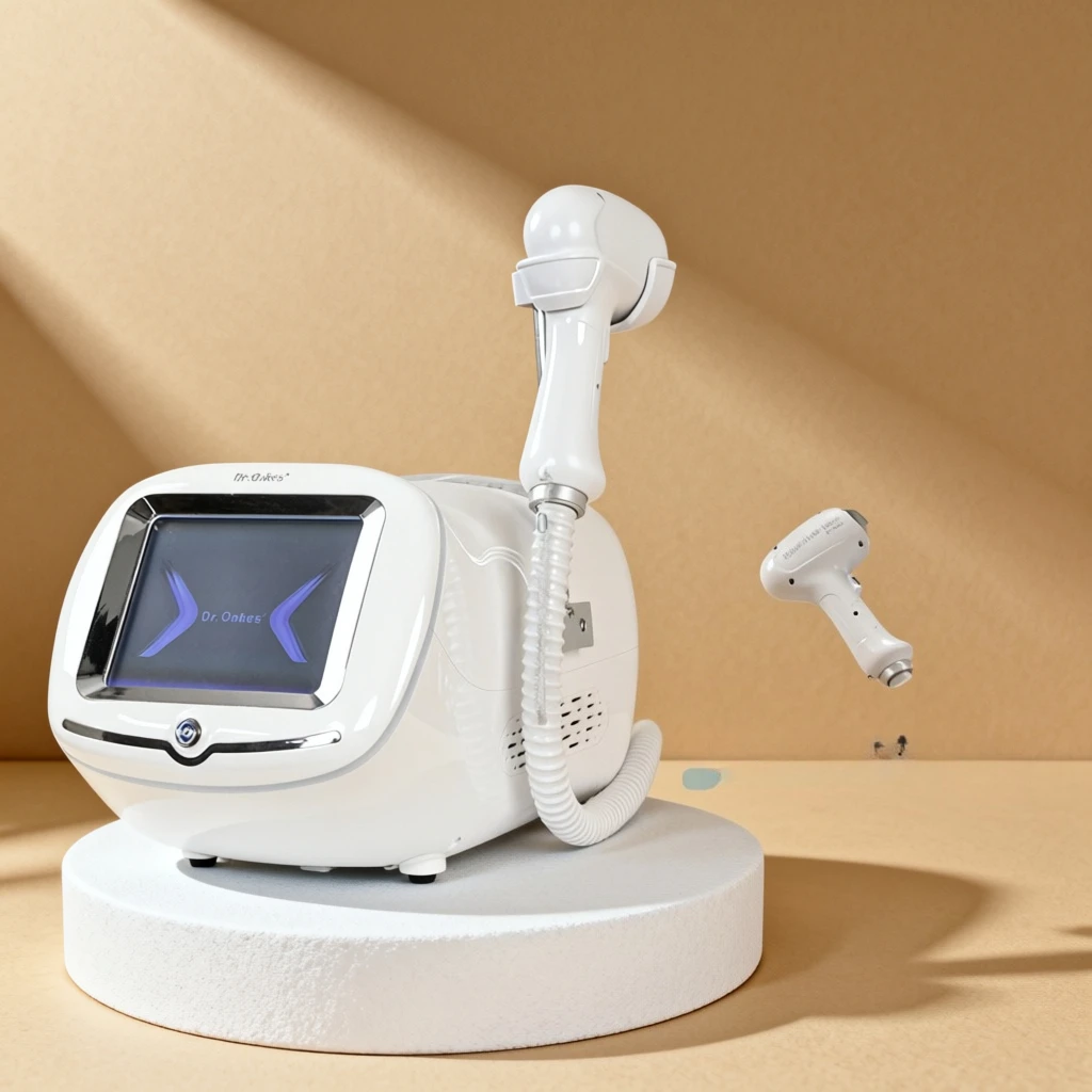 Ice Point Non-Invasive Tattoo Eyebrow Removal Machine, 810nm Desktop Beauty Device, Skin Rejuvenation Equipment for Salon
