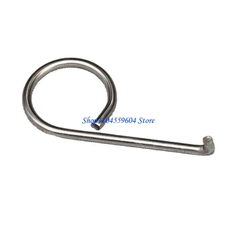 

12QM Car Wheel Nut Bolt Covers Cap Removal Tool Metal Plastic Car Hook Clips