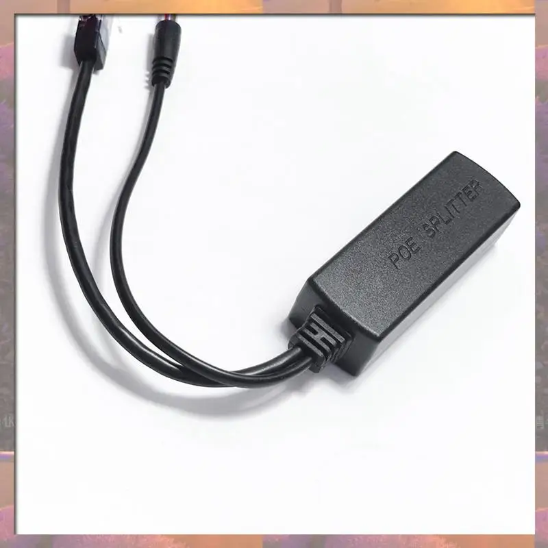 أعلى بيع جيجابت ميني Poe الفاصل 10/100/1000Mbps POE الفاصل تيار مستمر الناتج 12 فولت الطاقة عبر إيثرنت IEEE 802.3Af ل IP جاء