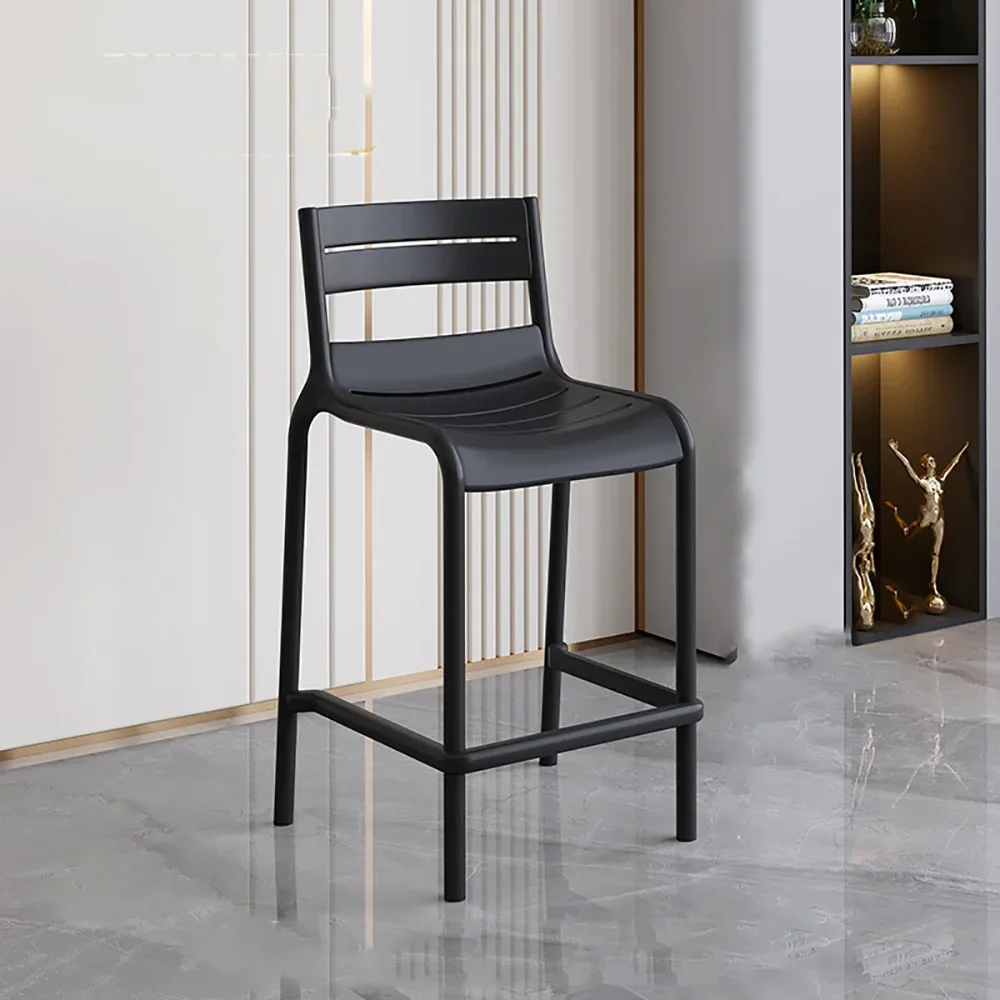 Modern Aesthetic Bar Chairs Delicacy Simple Luxury Design Bar Stools Comfortable Fashion Taburetes De Bar Commercial Furniture