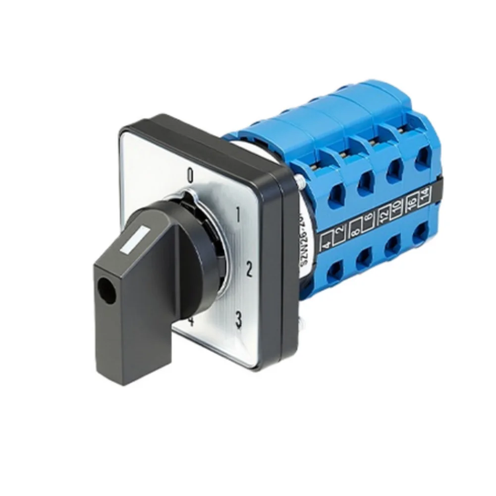 Manual 20A Transfer Switch with 0 1 2 3 4 Selection Positions for Industrial Automation and Control Systems SZW26 20/0 4.4