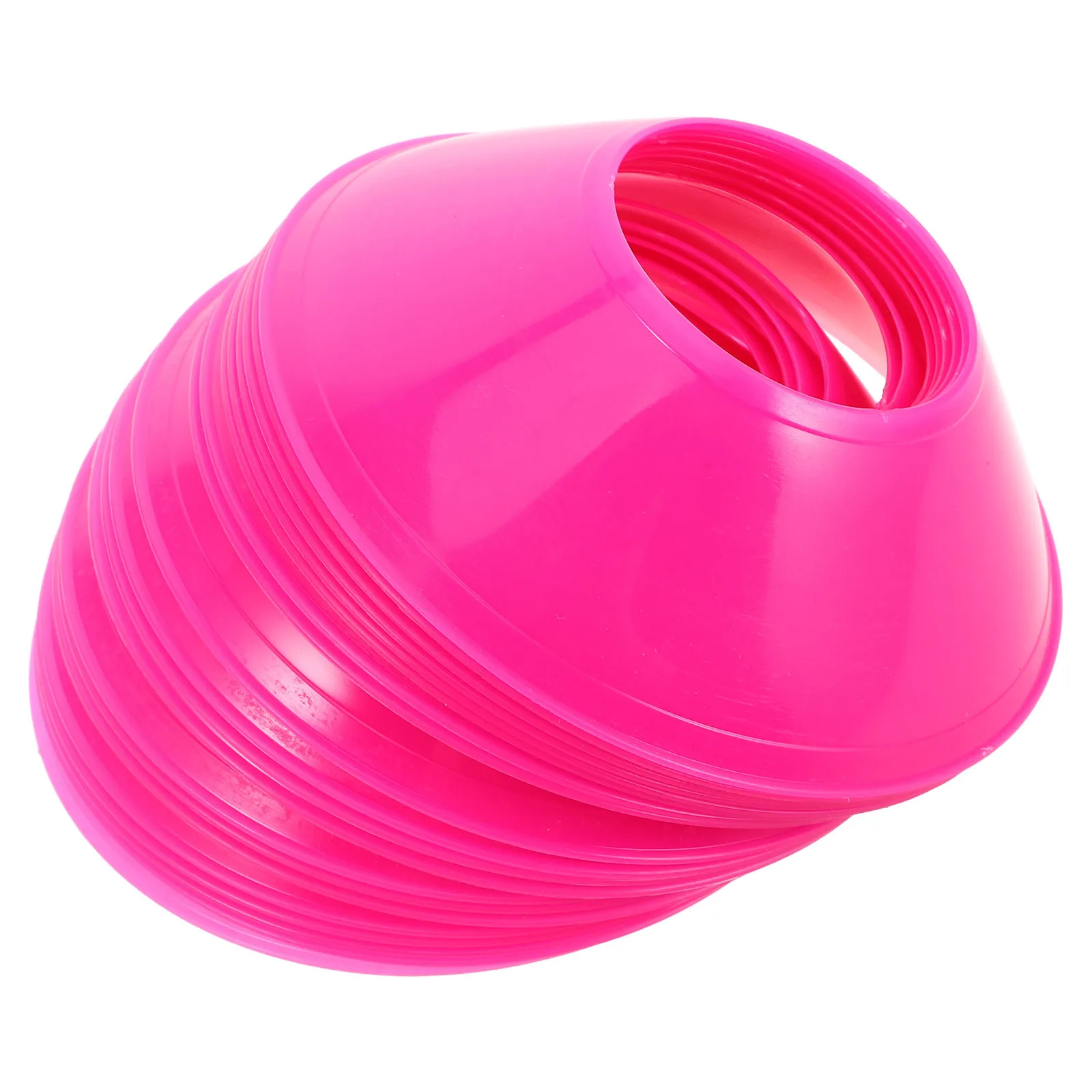 

20Pcs Mini Football Cones Lightweight Training Discs 12.5cm Bright Sports Agility Cones for Soccer Drills Outdoor Indoor