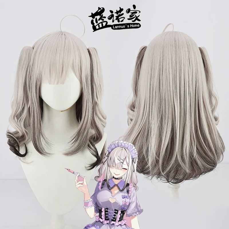 

Virtual YouTube Vtuber Kengo Hanazawa Cosplay Wig Halloween Carnival Party Props Synthetic Hair Heat Resistant Fiber + Wig Cap