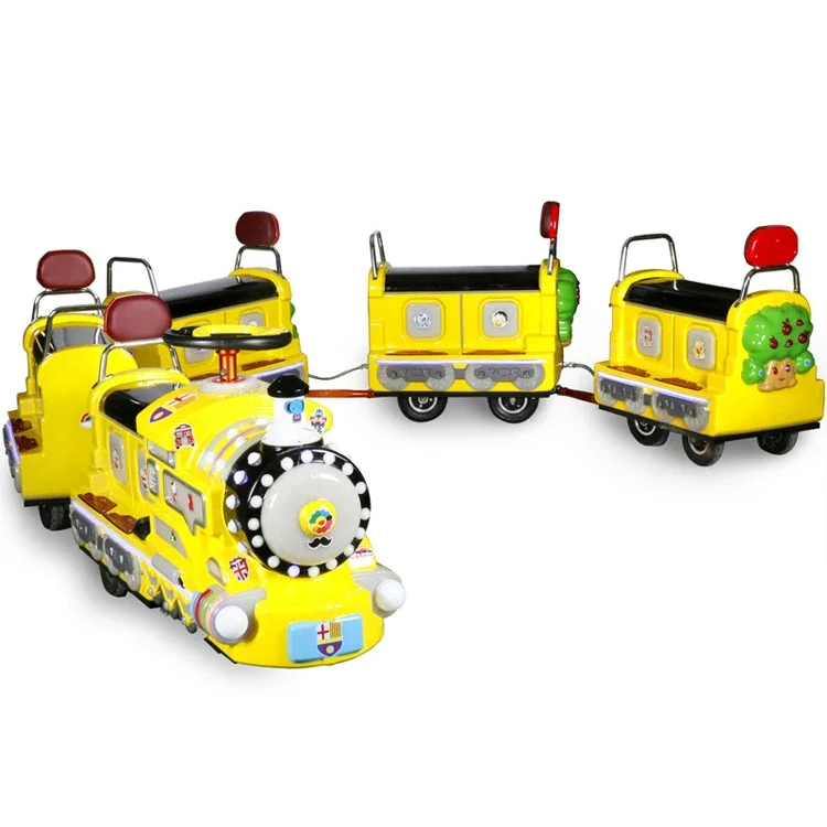 2026 Mini Mall Ride on Trains Kids Amusement Park Trackless Electric Train for Sale