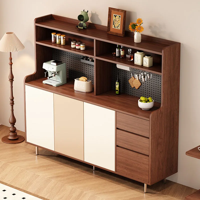 Commercial Wood Wine Cabinet Shop Modern Luxury Whiskey Display Cocktai Restaurant Bar Cabinet Storage Armoire Home Furniture